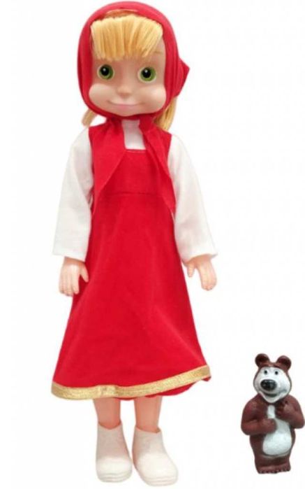 Голяма музикална детска кукла Маша от Маша и Мечокът