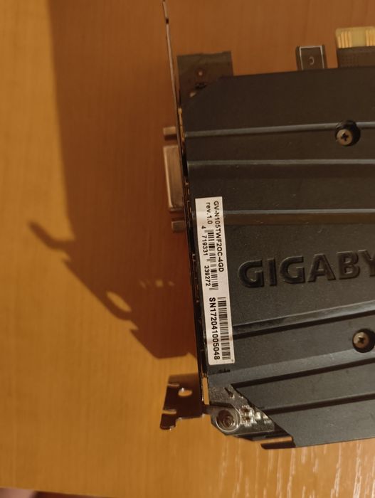 Placă video Gigabyte GTX 1050 Ti Windforce OC 4GB GDDR5