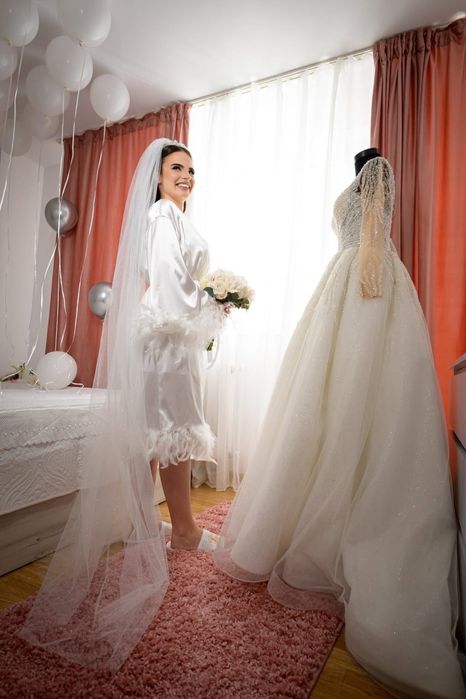 Rochie mireasa Celine -tip printesa