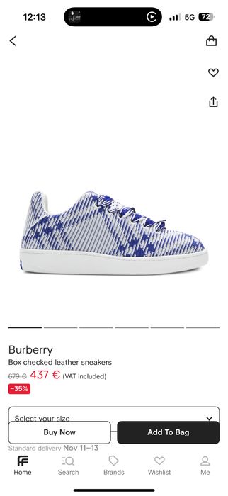 Мъжки обувки Burberry 43