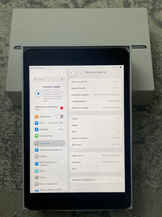 ipad 5 mini В идеале