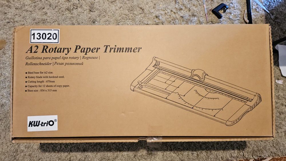 Trimmer trio Rotary Paper 13020 A2+