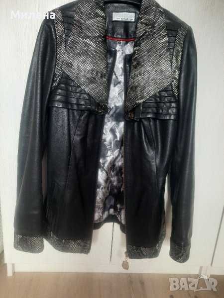 Дамско елегантно кожено яке