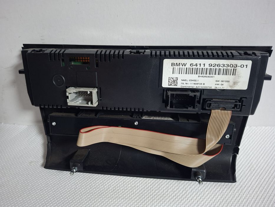Consola Climatronic Completa BMW E88 Seria 1 Cabrio LCI Rama Buton Decapotare 9181244