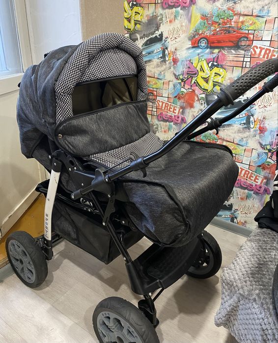 продам коляску, сумка и люлька в комплекте