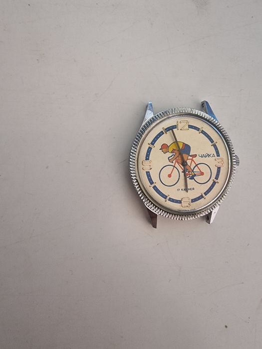Часы Чайка Велосипедист