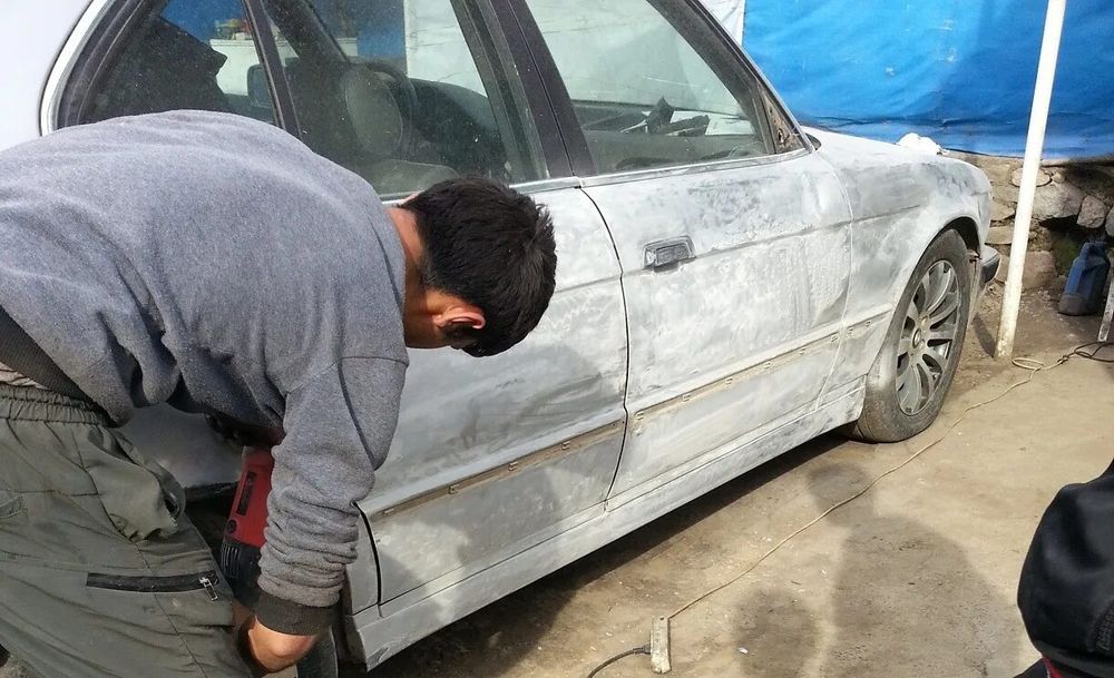 Покраска автодеталей