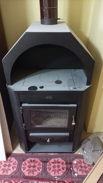 Камина с водна риза Прити с помпа