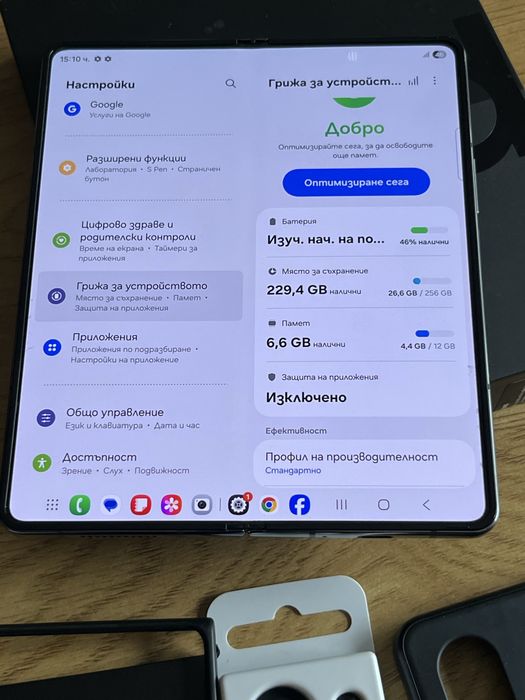 Бартер Samsung z fold 4 256gb + s pen