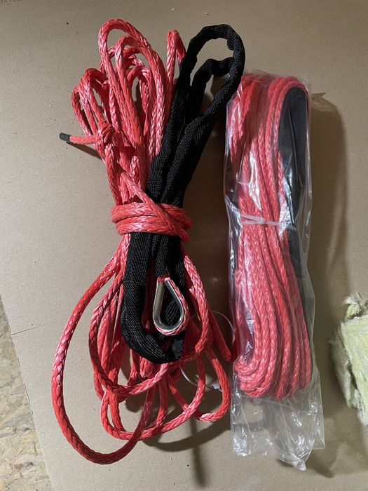 Синтетично въже за лебедка 8мм