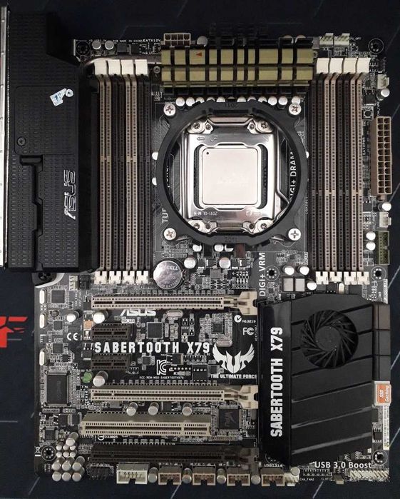 Материнская плата Asus Sabertooth X79 E5-2670