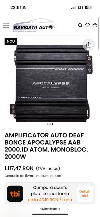 Amplicator DeafBounce Aab2000.1D