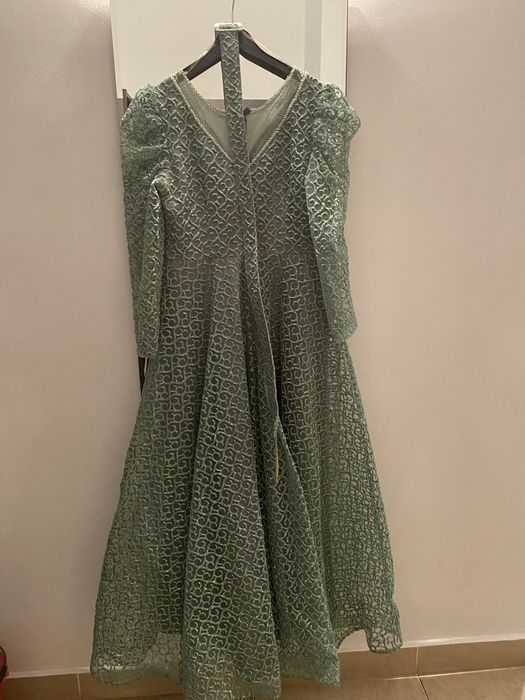 Rochie seara Moda Alis culoare verde