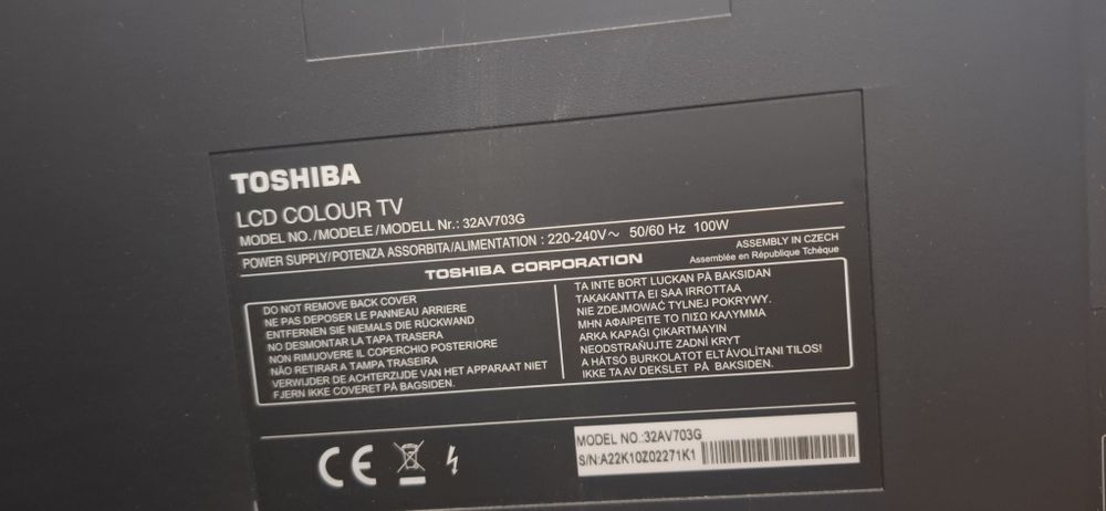 продается телевизор Toshiba REGZA