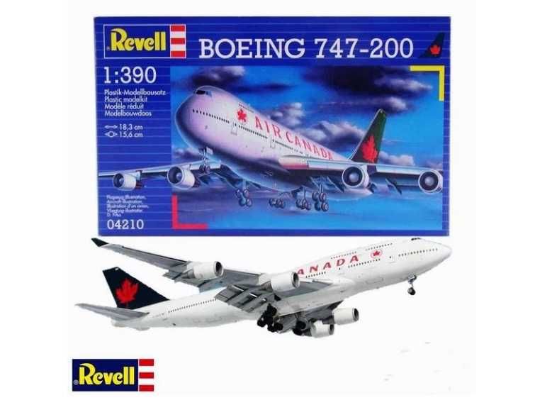 Macheta aeromodele de construit  Revell Boeing 747-200