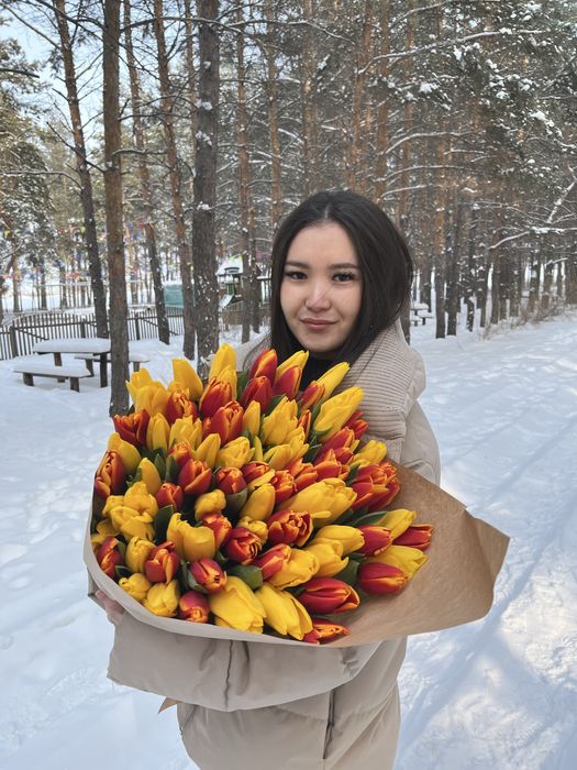 Тюльпаны шикарные