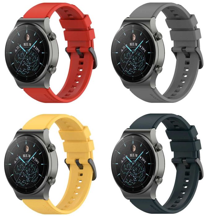 Силиконови каишки за Huawei, Samsung, Xiaomi, Amazfit и Garmin