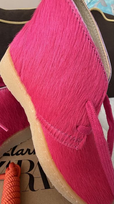 Детски кожени боти ZARA x Clarks