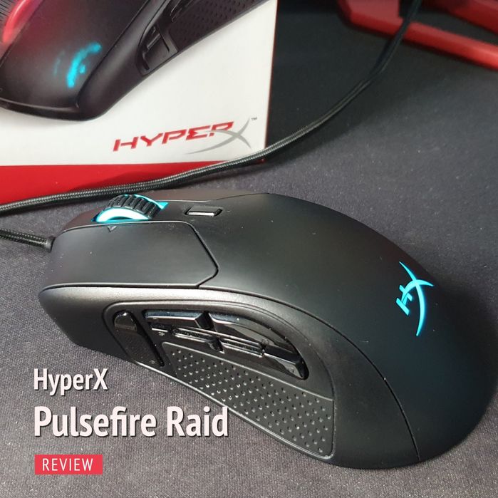 (11 кнопок) Hyperx Pulsefire RAID Игровая мышка/мышь