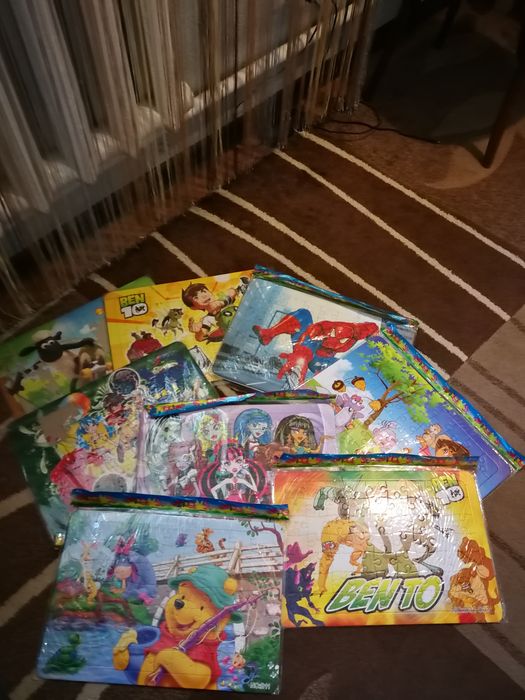 Продам пазлы для детей 26×37см