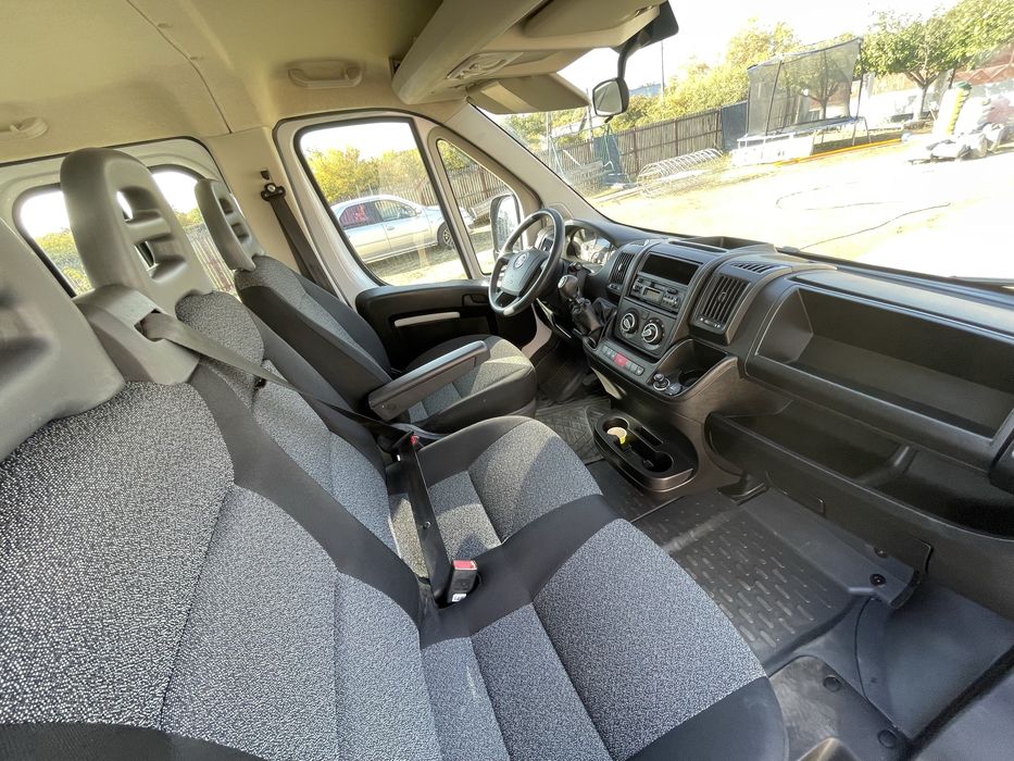 Fiat Ducato Maxi 7 Locuri Cabina dubla cu bena mare maxi