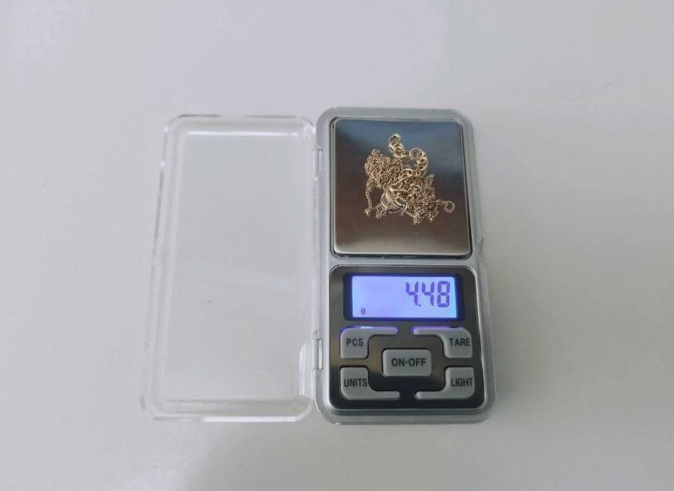 Colier lant dublu elegant din argint 925, placat cu aur, copii