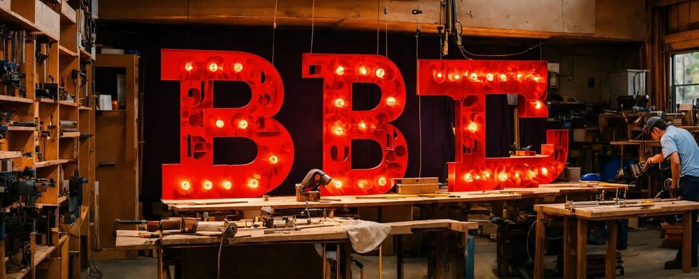 Реклама • Объёмные буквы • Наклейка • Дизайн • Производство • Монтаж