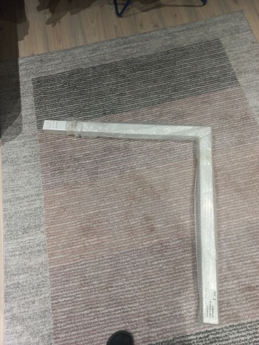 Праг ъглов за баня чисто нов