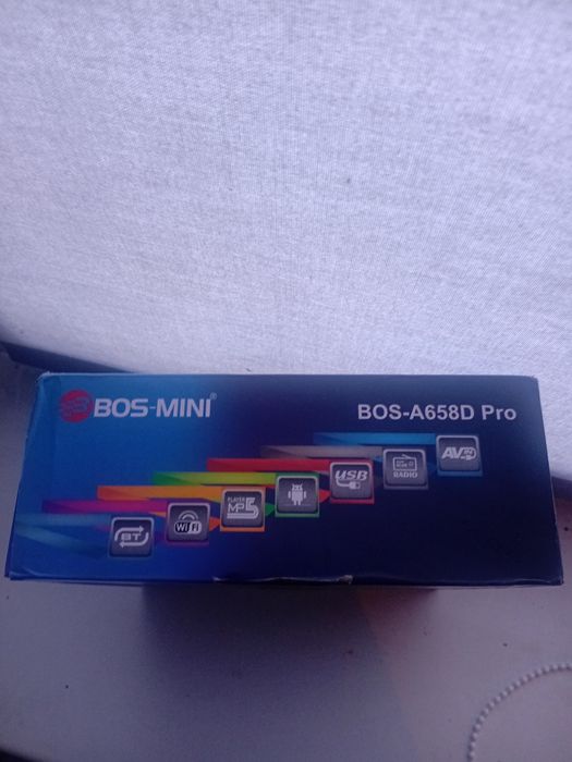 Автомагнитола Андроид 1din  bos mini a658d pro