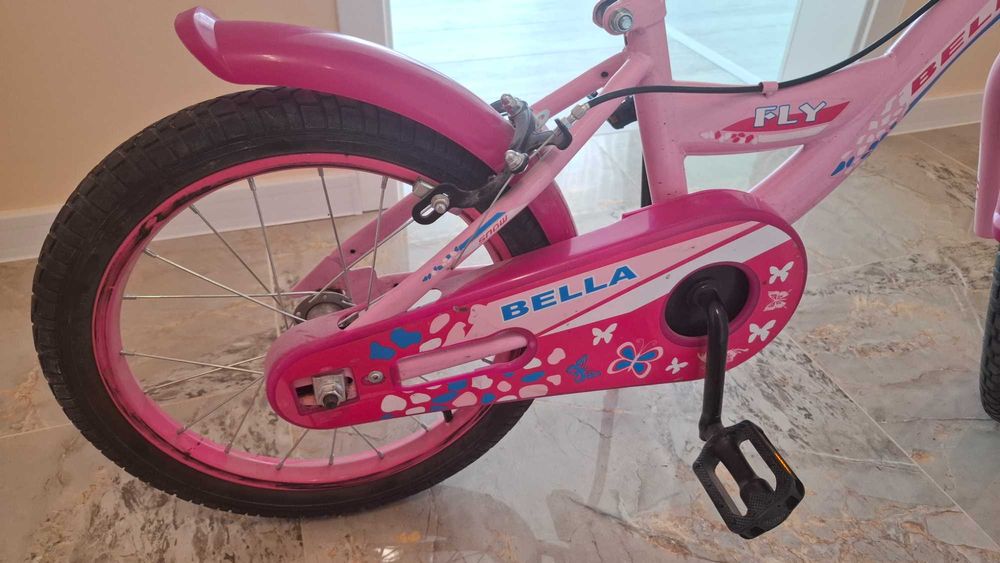 Розово детско колело за момиче