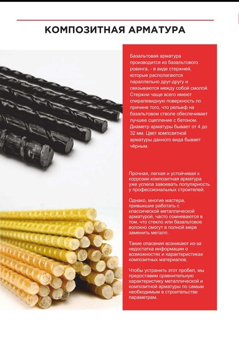 Базальтовая арматура