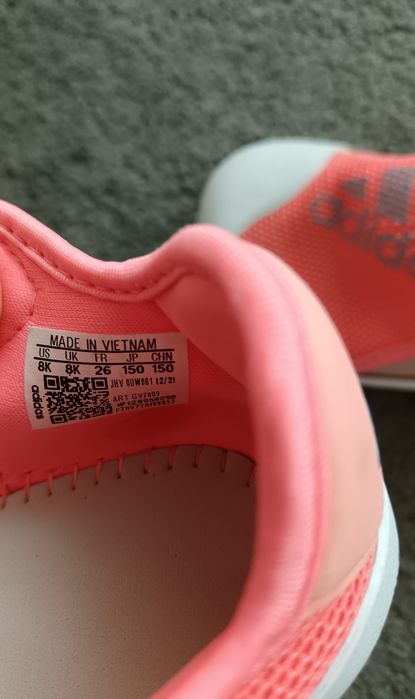 Детски затворени сандали/пантофи Adidas, номер 24