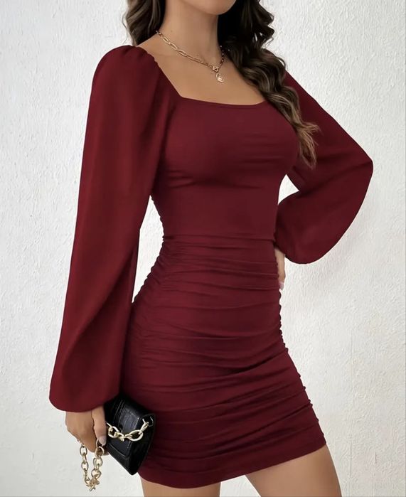 Новa елегантна червена рокля – размер S