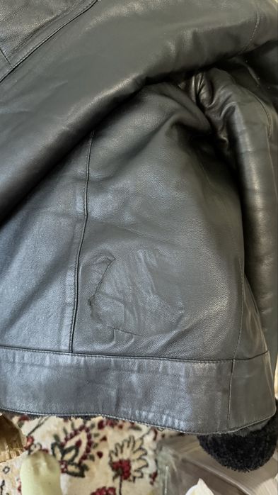 Кожаная куртка 46-48