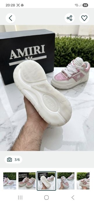 Amiri cristal pink calitate premium