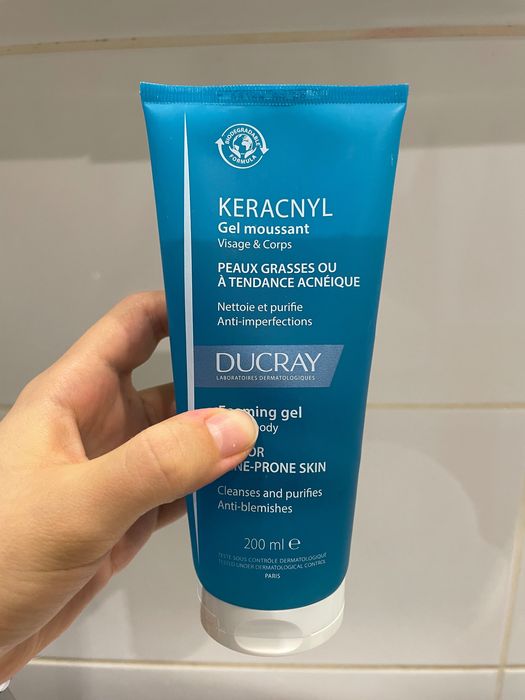 Ducray Keracnyl гел за измиване