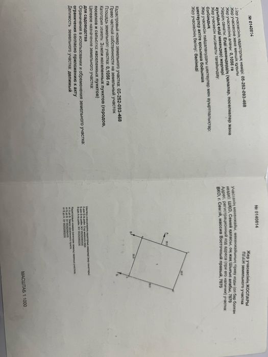 участок правый восточный