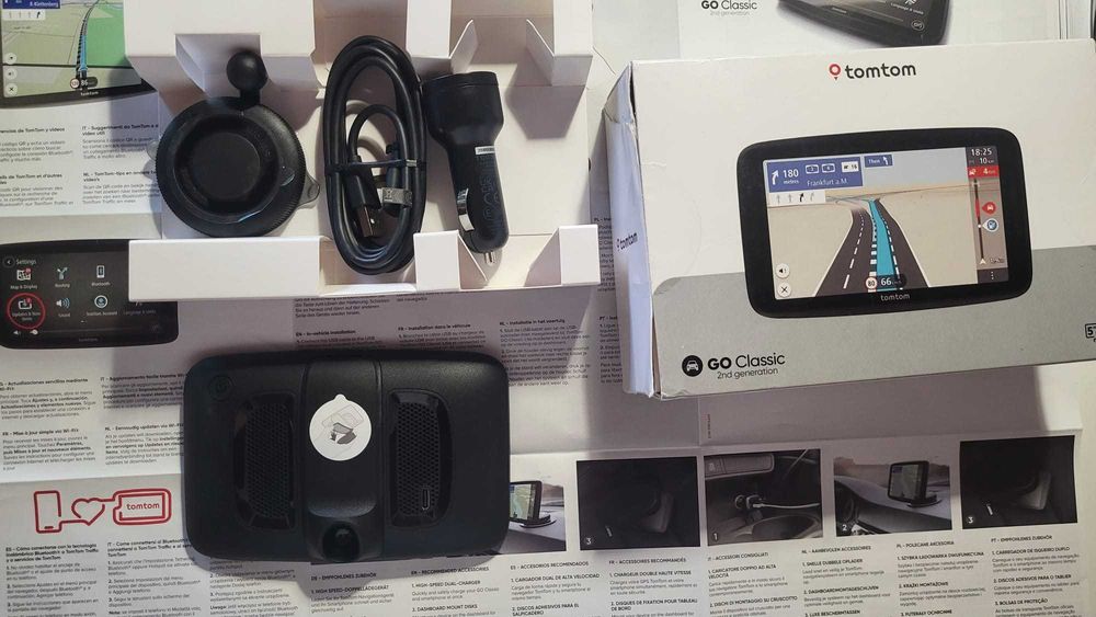 GPS Navigație TomTom GO Classic (2nd gen) 27 Țări Europa FĂRĂ ROMÂNIA