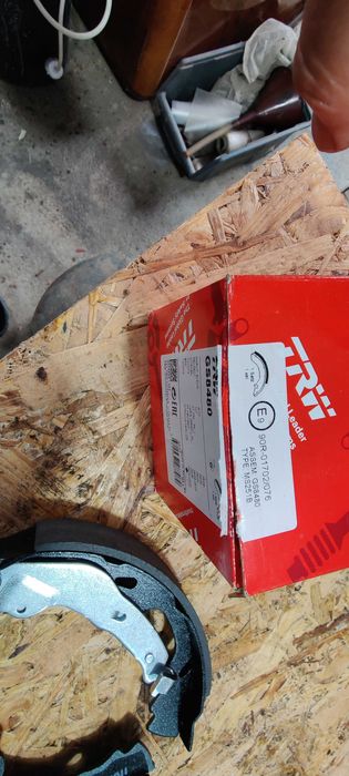 Set saboți frana Aygo GS 8480