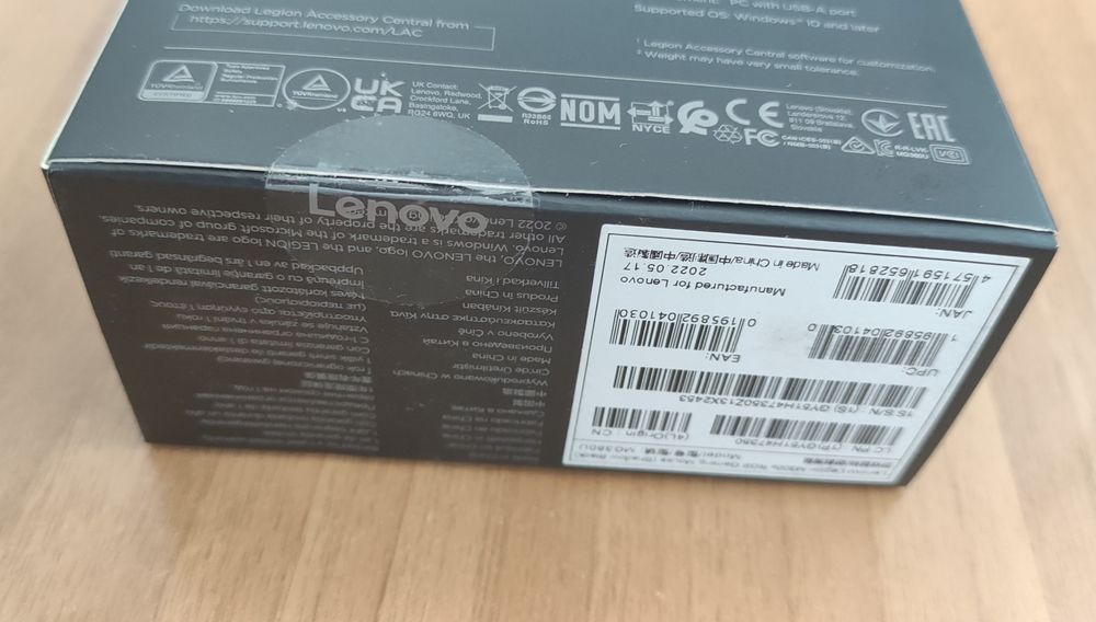 Гейминг Мишка Lenovo Legion M300S BK RGB