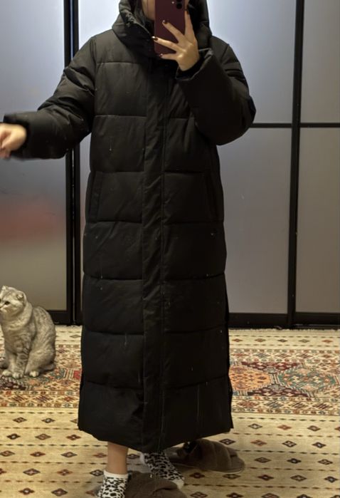 Зимняя куртка черная