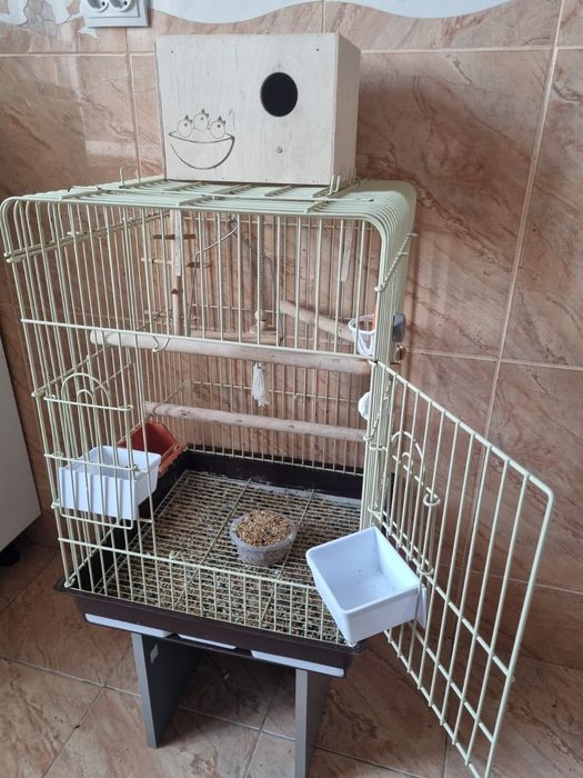 Vând cușcă / colivie papagali / păsări