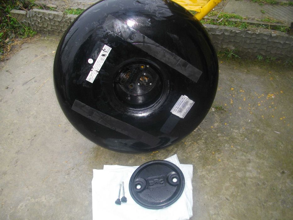 BRC-73 Литра Тороидална Оригинална Италианска Газова Бутилка С Капак