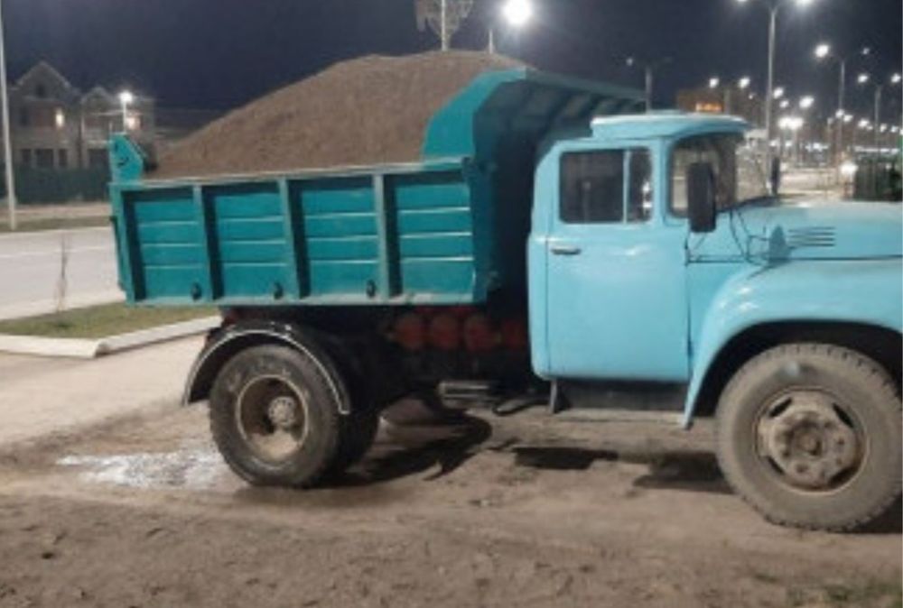 Доставка: щебень, песок, шлакоблок, кирпич, жженный кирпич,вывоз мусор