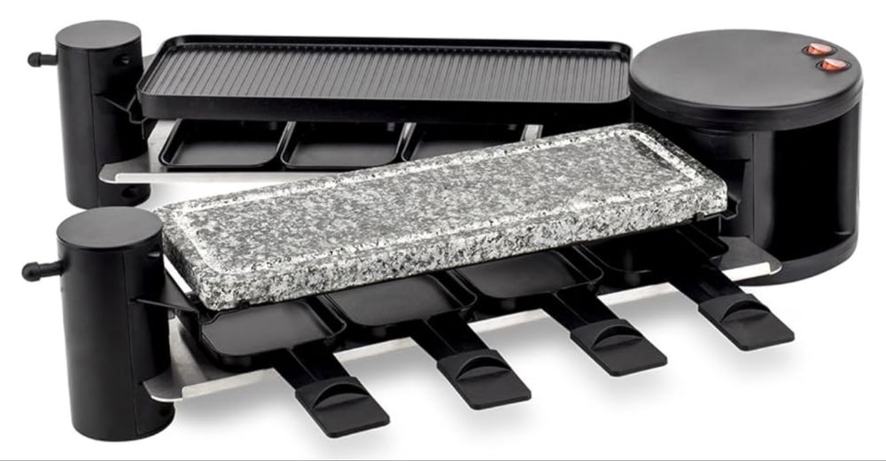 H.Koenig grill electric multifuncțional pentru 8 persoane RP360