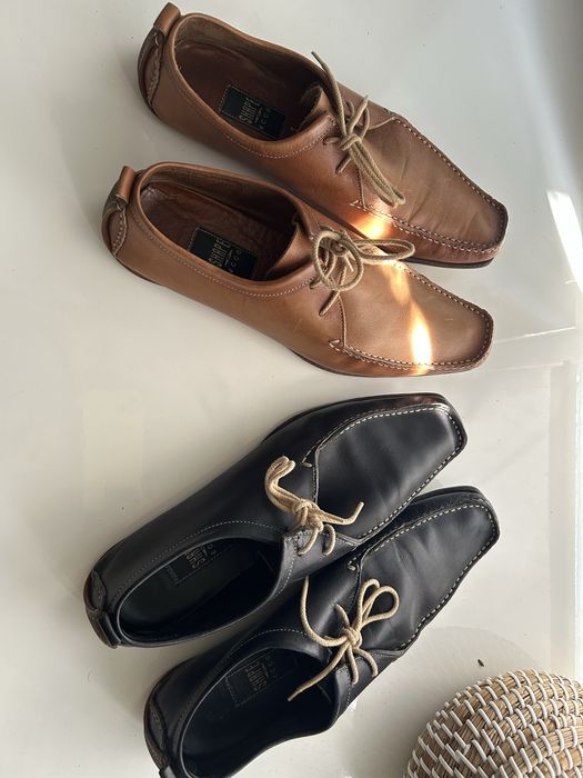 Продам женские кожанные мокасины