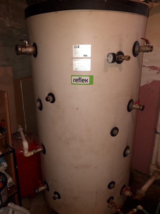 Pufar 800l cu douǎ serpentine