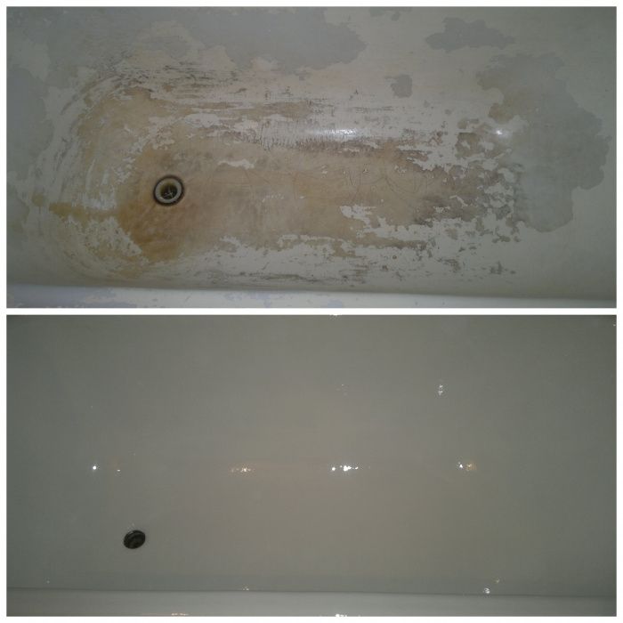 Эмалировка.Реставрация ванн на дому.Ремонт.