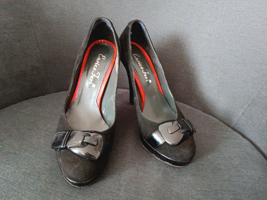 2 perechi Pantofi si sandale cu toc inalt 12 cm