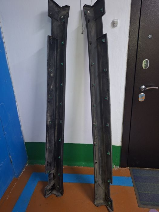 Накладки на пороги туксон 2018